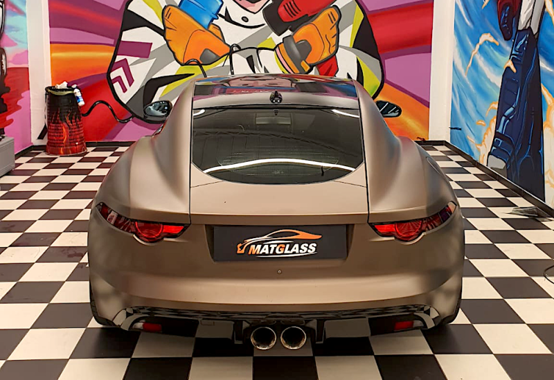 Wrapping personaizzato Jaguar